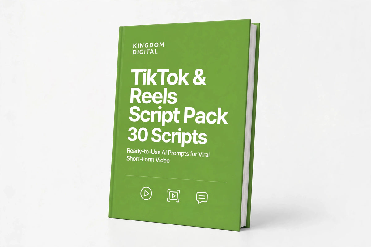 TikTok & Reels Script Pack – 30 Scripts
